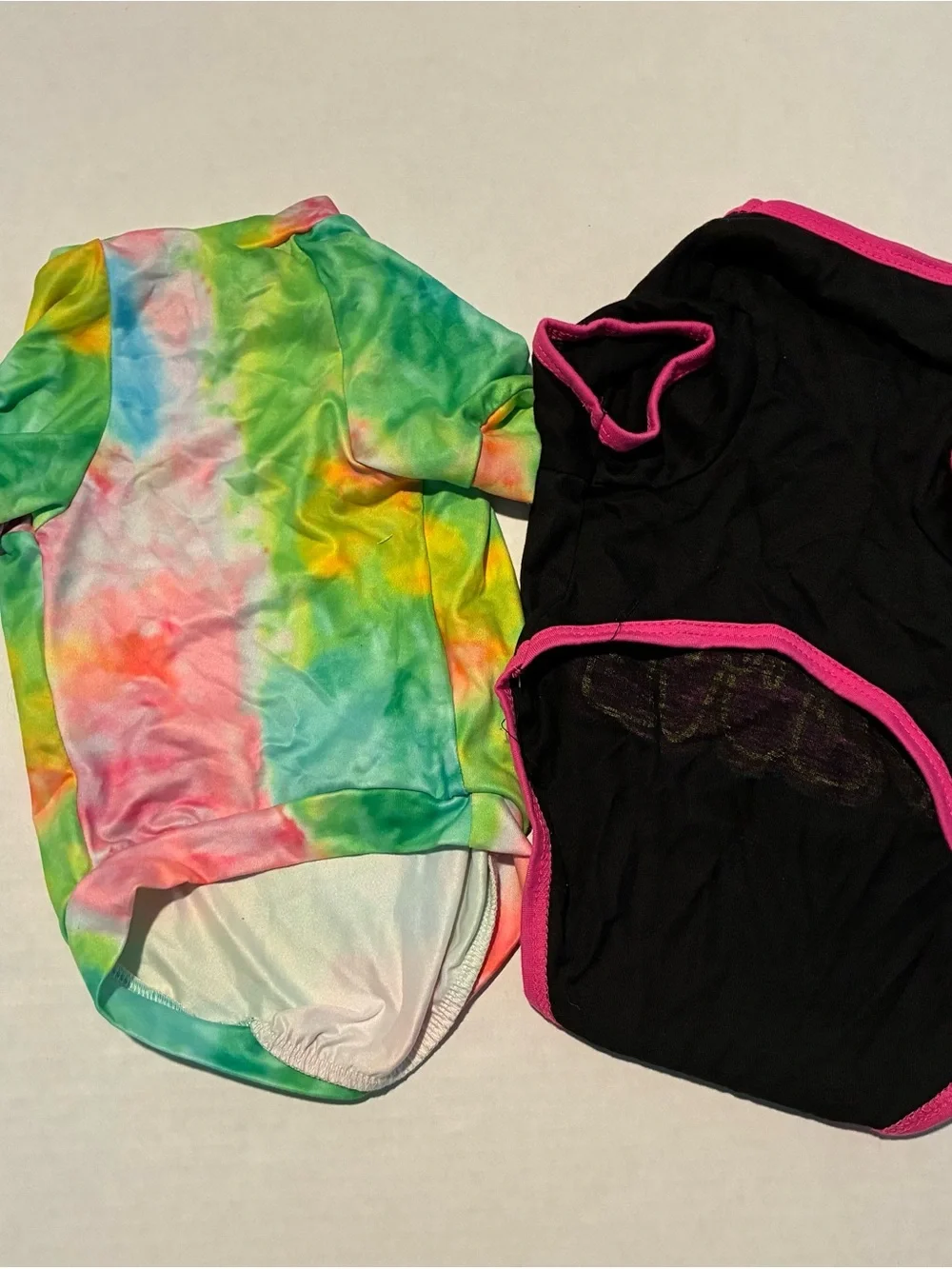 Dog Short Sleeve Top Multicolor -2 set